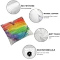 thumbnail image 6 of nygtbtfer Decorative Throw Covers Bisexual Case Sofa Farmhouse Decorations White, 6 of 7