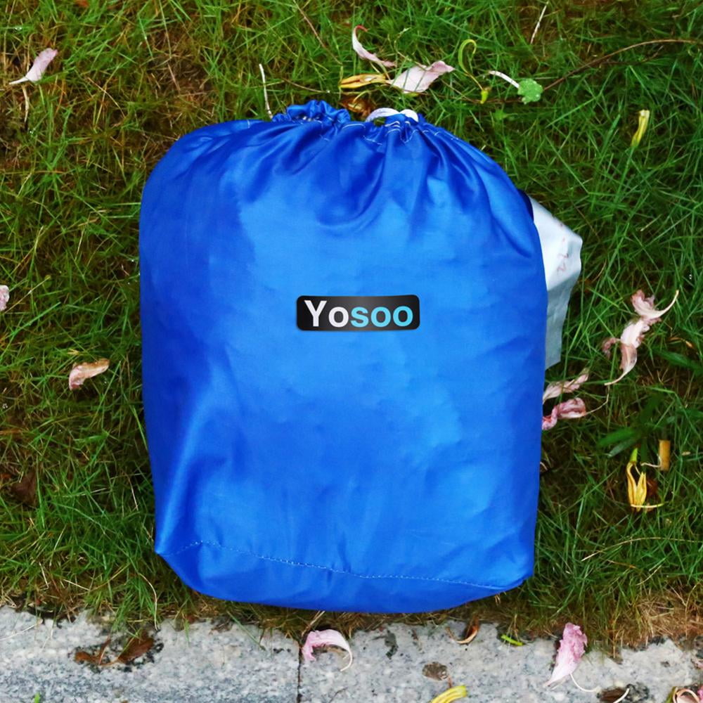 Ejoyous 14-16FT Tri-Hull Trailerable Fish Ski Boat Cover+Storage Bag+Rope Waterproof US,无 by