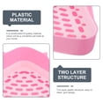 thumbnail image 3 of OULII Chinchilla Cage Litter Box Leak Prevention Small Animal Toilet Pink 1Pack, 3 of 7