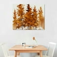 thumbnail image 2 of trees leaves Canvas Ready to Hang Living Room Bedroom Home Office Wall Decor Canvas Prints Wall Art, 2 of 6