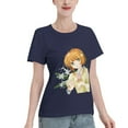 thumbnail image 2 of Women's Basic Short Sleeve T-Shirt Cardinal Girl Sakura, 2 of 6