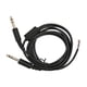 thumbnail image 2 of Cable para auriculares de aviación cubierta exterior de PVC duradera conector GA dual cable de repuesto para auriculares de aviación Plug and Play para auriculares de, 2 of 8