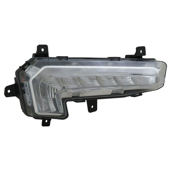 TYC 12-5383-00-9 CAPA Daytime Running Light Assembly Right Passenger RH LED New Warranty Fits select: 2016-2018 CHEVROLET MALIBU
