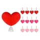 thumbnail image 3 of Decoración Navideña para Decoración Navideña de de Corazón para El Día de San Valentín, para Apartamento, Restaurante Y Cafetería, 3 of 9