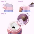 thumbnail image 4 of Kids Water Bottle - Insulated Stainless Steel Bottle, Leakproof, Suit for Kids Lunch, 4 of 5