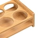 thumbnail image 5 of Soporte de Madera para Vaso de , Soporte de Almacenamiento para Vasos de Bebida para Fiesta en Casa , 6 agujeros, 5 of 6