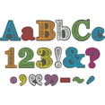 thumbnail image 2 of Barker Creek Rainbow Chalk 4" Letter Pop-outs - 468 Characters, 2 of 2
