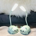 thumbnail image 4 of maskred Lampe de Bureau LED avec Port USB et Luminosité Réglable Petite Lampe de Bureau pour Enfants Lampe de Bureau Mignonne Lampe de Bureau LED Lampe de Table Chat Blanche, 4 of 6