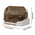 thumbnail image 2 of WM25 Portable Baby Bottle Drying Rack with Dustproof Lid, Removable Drip Tray, and Compact St, 2 of 5