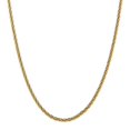 thumbnail image 6 of 14K Yellow Gold Diamond Cut 3.3mm Semi-Solid Chain 20 Inch, 6 of 6