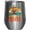 Silver, variant on Silence Is the Worst of Noise, Musician Quote feat. Musical Instruments, Stainless Steel 12oz Wine Tumbler