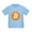 Baby Blue, variant on - Bitcoin Logo T Shirt - Cute Toddler T-Shirt, 100% Cotton