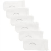 SmartKnitKIDS Seamless Sensitivity Socks - 6 Pack, White, XX-Large