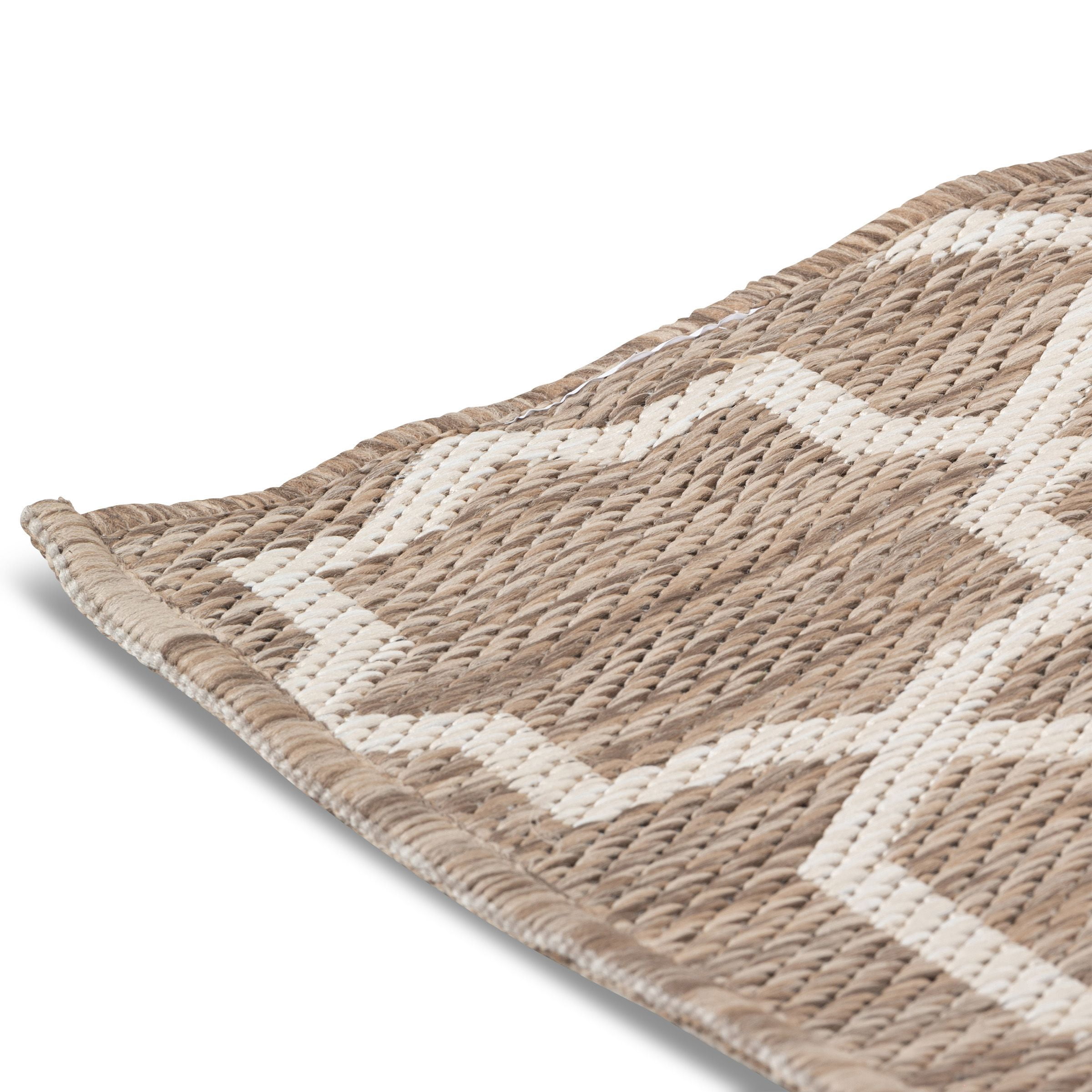 Gemini Reversible Quick Dry Indoor Outdoor Rug, 39" x 60"
