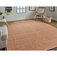 thumbnail image 3 of 5' X 8' Orange Hand Woven Area Rug, 3 of 4