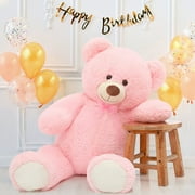 MorisMos Giant Teddy Bear 35.4 Giant Stuffed Animal Big Bear Plush Toy