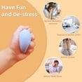 thumbnail image 2 of Soft Grape Stress Ball Shapeable Vacuum Fidget Toy Flexible Fidget Relief Ball for Adults Anxiety Relaxation (Orange), 2 of 5