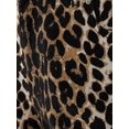 thumbnail image 5 of Leopard Print Denim Shorts, 5 of 5