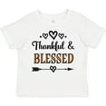 thumbnail image 3 of Inktastic Thanksgiving Greeting Thankful Blessed Girls Toddler T-Shirt, 3 of 5