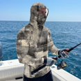 thumbnail image 5 of Men's Upf 50+ Hooded Shirts Long Sleeve Sun Protection Shirts Lightweight Outdoor Fishing Hoodies, 5 of 8