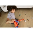 thumbnail image 3 of Hot Wheels City Speed Drop Transport Hauler with 1 Toy Car, Stores 20+ 1:64 Scale Vehicles, 3 of 7