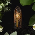 thumbnail image 3 of Apliques de Pared para Velas AimtoHome Gótico de Hierro Juego de 2, 3 of 8