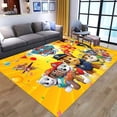 thumbnail image 2 of Alfombra de la Patrulla Canina, alfombra rectangular 3D para el suelo, alfombra de franela para sala de estar y dormitorio, alfombra para gatear con dibujos de perros caninos y niños, 2 of 5