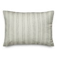thumbnail image 2 of Creative Products White Petal Lines 14x20 Indoor / Outdoor Pillow, 2 of 3