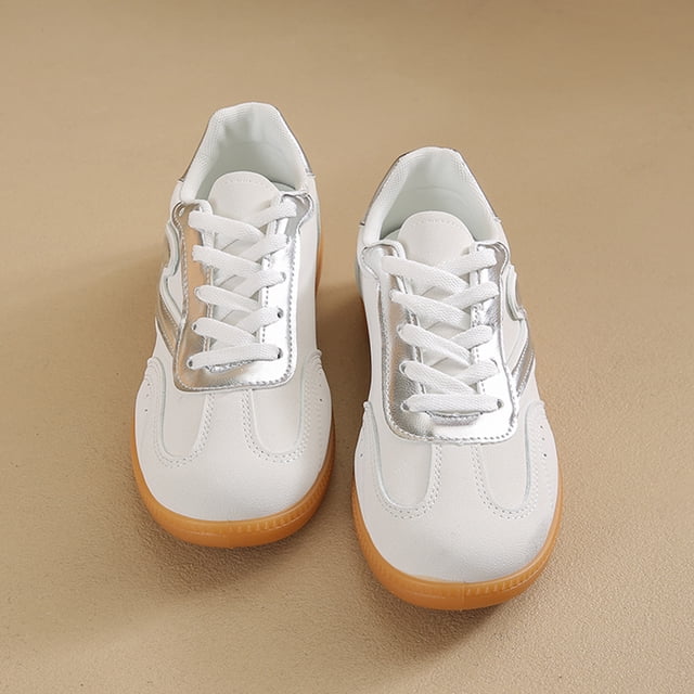 Mujeres zapatos para caminar casuales zapatos deportivos sin deslizamiento para deportes al aire libre (blanco 39)