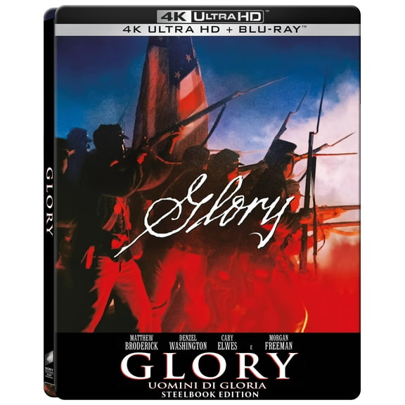 Glory - Uomini Di Gloria - 4K Steelbook (Bd 4K   Bd Hd) (4K Ultra HD) Morgan Freeman