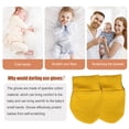 thumbnail image 4 of Manoplas para bebés Sonducket amarillo medio guantes para recién nacidos Estilo clásico, 4 of 6