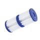 thumbnail image 2 of Yuarrent Filtro de piscina Tela no tejida Accesorios para exteriores Dispositivo de filtrado Natación Buceo Accesorios mejorados Colector de residuos de Suministros de limpieza para el hogar 2 piezas, 2 of 6