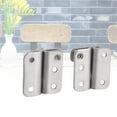 thumbnail image 5 of HEATSHAKING 2Pack Silver Anti-Theft Door Bolt for Homeowners 11.8X7.9X3.9in, 5 of 8