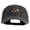 Black, variant on Black Orange Clownfish Embroidered Unstructured Pigment Dyed Cotton Cap - Black OSFM