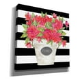 thumbnail image 2 of Epic Graffiti 'Fuchsia Flores Stripes' by Cindy Jacobs, Canvas Wall Art, 26"x26", 2 of 2