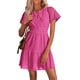 thumbnail image 1 of Vestido PRETTYGARDEN 2025 Verano Cuello en V Encaje Volantes M, 1 of 7