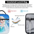 thumbnail image 4 of Portable Containers Lunchbox Fro-zen Lunch Bag Cooler Tote with Shoulder Strap for Work Office Travel Picnic, 4 of 8