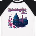 thumbnail image 4 of Inktastic Washington D.c. Skyline Cherry Blossoms Boys or Girls Toddler T-Shirt, 4 of 5