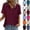 02# Wine, variant on Women Button Down Shirts Lapel Short Sleeve Shirt Collared Work Tops Business Casual Dressy Summer Spring Clothes with Chest Pocket, Khaki XL
