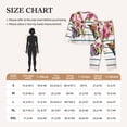 thumbnail image 5 of Uemuo Bird and Floral Pattern Womens Pajama Sets,PJ Set for Women,Pajamas for Women Logo,Long Sleeve Pajama Set for Women,Soft Long Sleeve Top With Pants-Small, 5 of 9