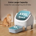 thumbnail image 4 of Caja de arena automática para gatos Invengo con control por app, 10,5 L, 4 of 7