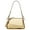 Gold, variant on Women's Hobo Bag PU Leather Shoulder Bag Glossy Handbag Underarm Purse Top Handle Satchels Small Totes