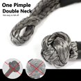 thumbnail image 2 of Soft Shackle Winch Rope Off-Road Trailer Hook, Gray, 2 of 5