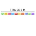 thumbnail image 2 of Papel picado Mexicano | Guirnaldas | enramado | 5 tiras de 5 metros | diseño para toda ocasión con colores vibrantes y variados | enramada mexicana | decoración de papel picado (Plástico), 2 of 5