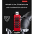 thumbnail image 2 of Secure USB Drive, 32GB Encrypted USB Flash Drive Hardware Password Memory Stick with Keypad USB 3.1, 2 of 5