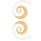thumbnail image 1 of Guardurnaity Pendientes de gota Accesorios de joyería de personalidad Pendiente de espiral Regalo de compromiso Ligero diario Ear Stud Ropa, zapatos y accesorios Miscelánea, 1 of 6