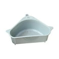 thumbnail image 2 of Btomtd Kitchen Sinks,Kitchen Sink, Triangular Drainage Basket, Suction Cup Type Vegetable Washing Basin, Filtered Water Storage Rack, Dishwashing Basin, Cloth Storage And Hanging, 2 of 7