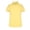 Butter, variant on Women's Microfiber Solid Tailored Collar Short Sleeve Golf Polo Shirt #4060