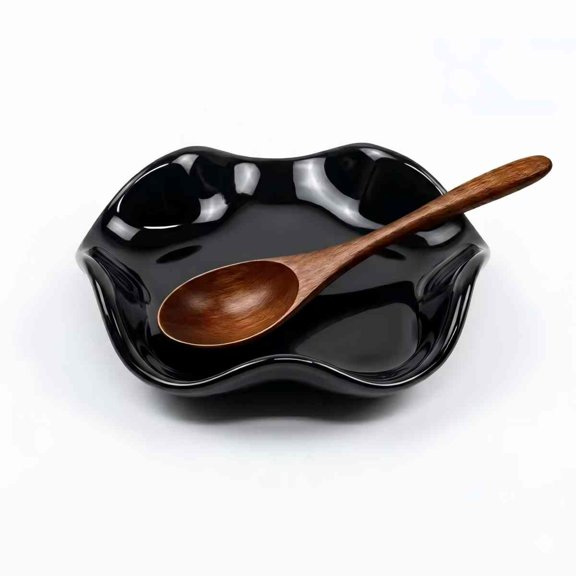 Spoon Rest,Ceramics Spoon Holder for Stove Heat Resistant Cooking Utensils Rest Spoon Holder for Kitchen counter