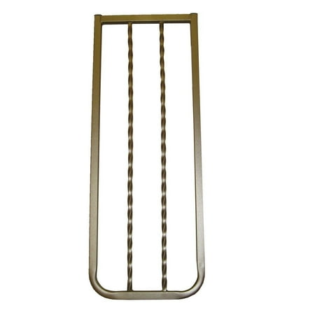 Wrought Iron Decor Dog Gate Extension - Bronze